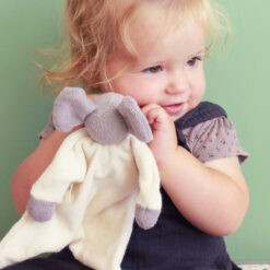 Nanchen Puppe - Baby Nuckeltuch Elefant - Bio
