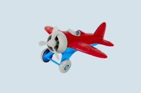 Green Toys - Flugzeug - rot