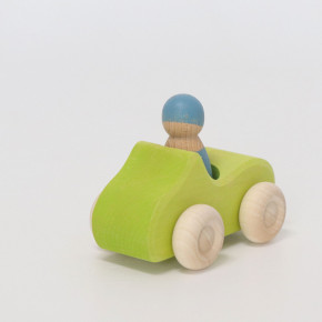 Grimms - small convertible, with figure, green