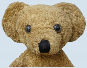 Kallisto hand puppet teddy bear - brown, organic cotton