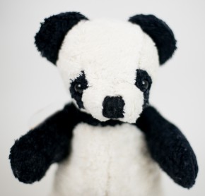 Kallisto music box - panda - organic cotton