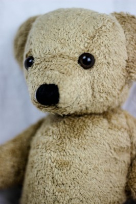 Kallisto music box - Bear, Teddy - beige, organic cotton