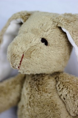 Kallisto cuddly animal rabbit, bunny Schnuffel - beige, organic cotton