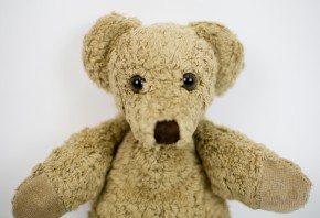 Kallisto cuddly animal - teddy bear Knuffel - beige, organic cotton