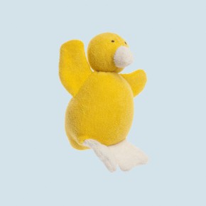 Nanchen Puppe - Kuscheltier Küken - gelb, Bio Baumwolle