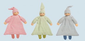 Nanchen - comforter for baby, bed doll green - eco