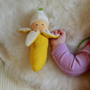 Nanchen baby grabbing toy banana - eco