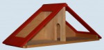 Schöllner - Puppenhaus, Puppenstube - Etage mit Dach