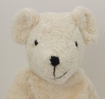 Senger stuffed animal teddy bear white - large, eco