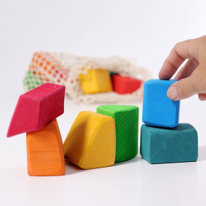 Grimms - colored Waldorf Blocks