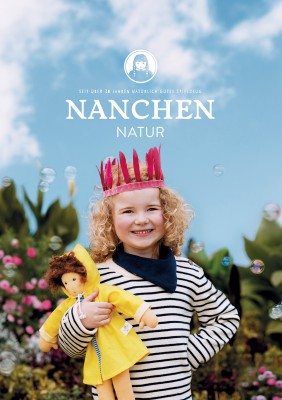 Nanchen Bio Puppe - Anziehpuppe Strandkind Lena