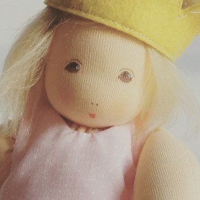 Nanchen Puppenkleidung - Prinzessin - Set, Bio Baumwolle