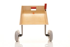 sirch - wooden wheelbarrow Franz for kids