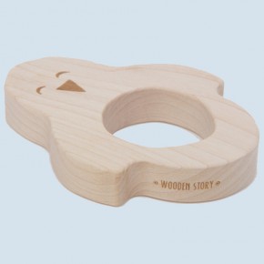 Wooden Story - teether - penguin