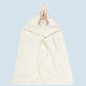 wooly organic bath towel - rabbit, bunny - eco